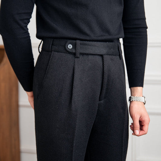 Vittorio Lucente Wool Trousers