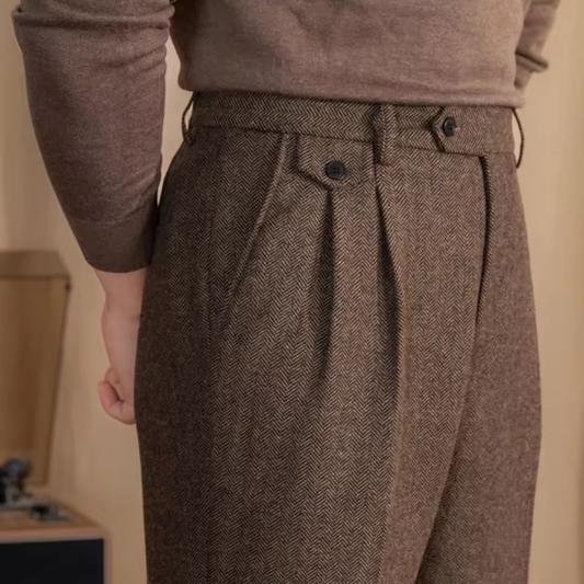 Vittorio Marcel Wool Trousers