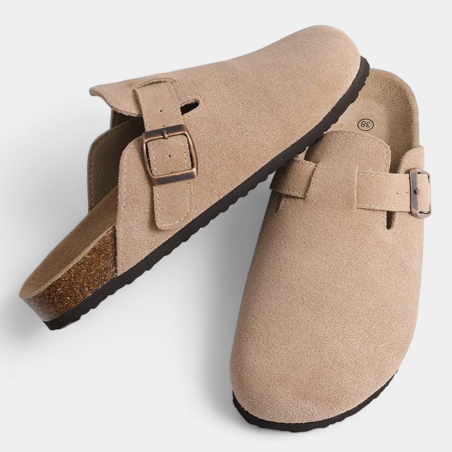 Vittorio Torino Suede Clogs