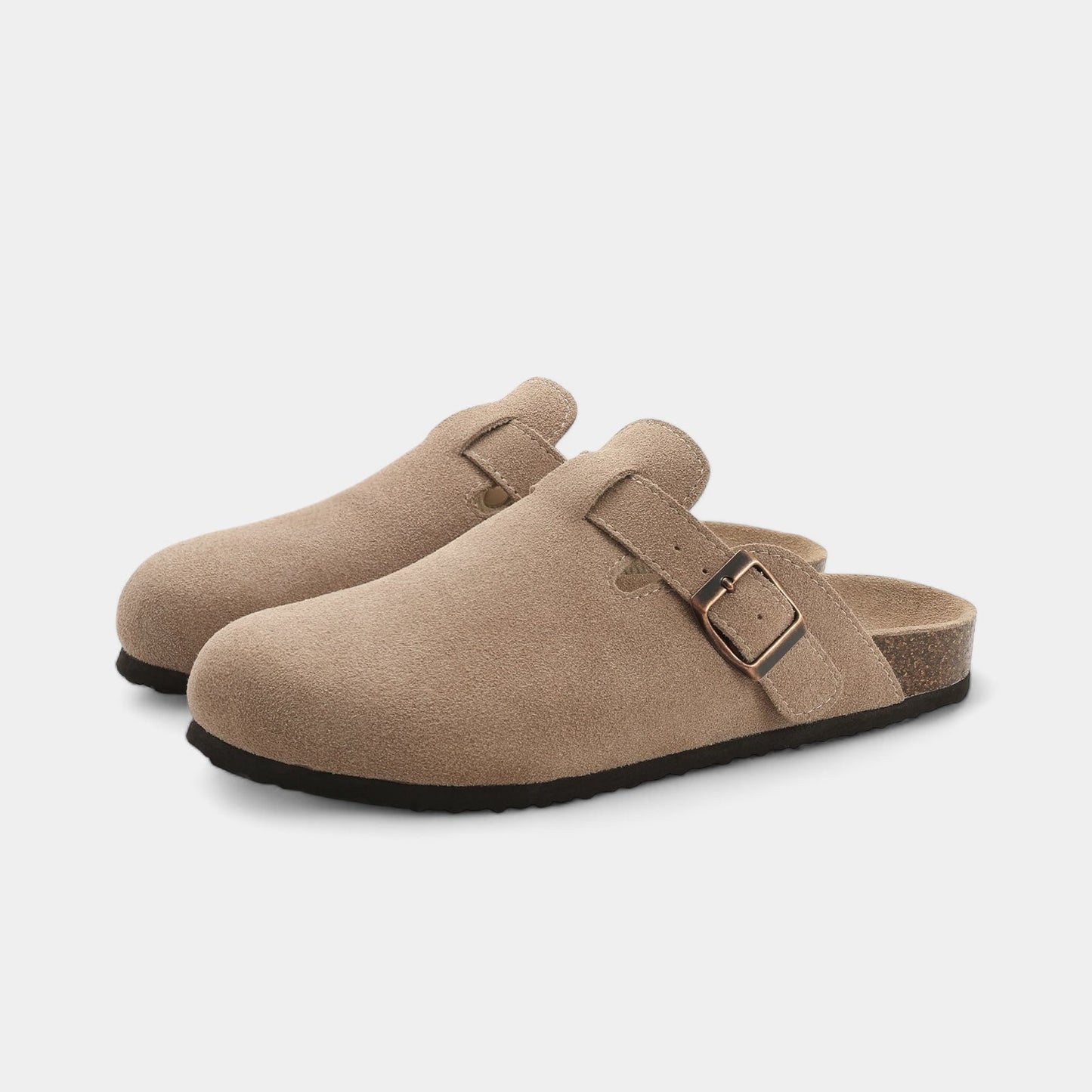 Vittorio Torino Suede Clogs