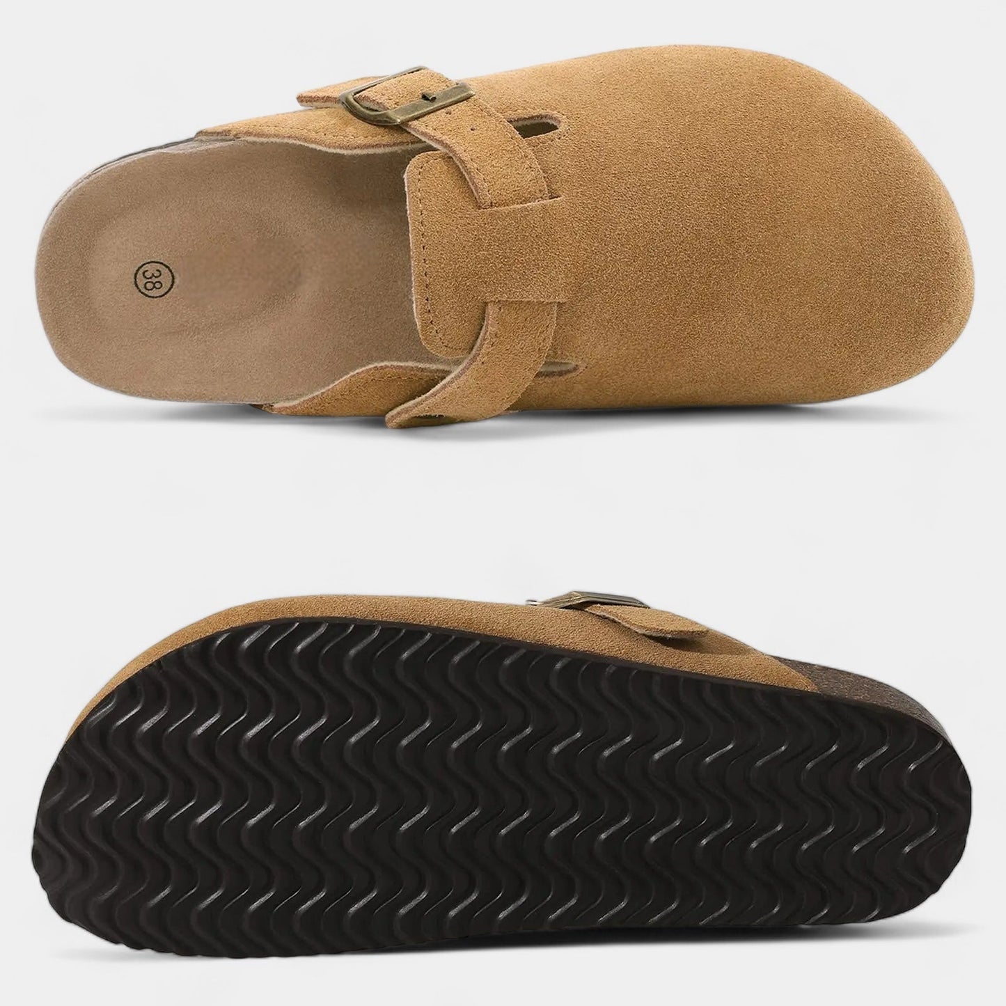 Vittorio Torino Suede Clogs