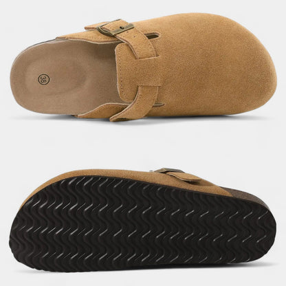 Vittorio Torino Suede Clogs