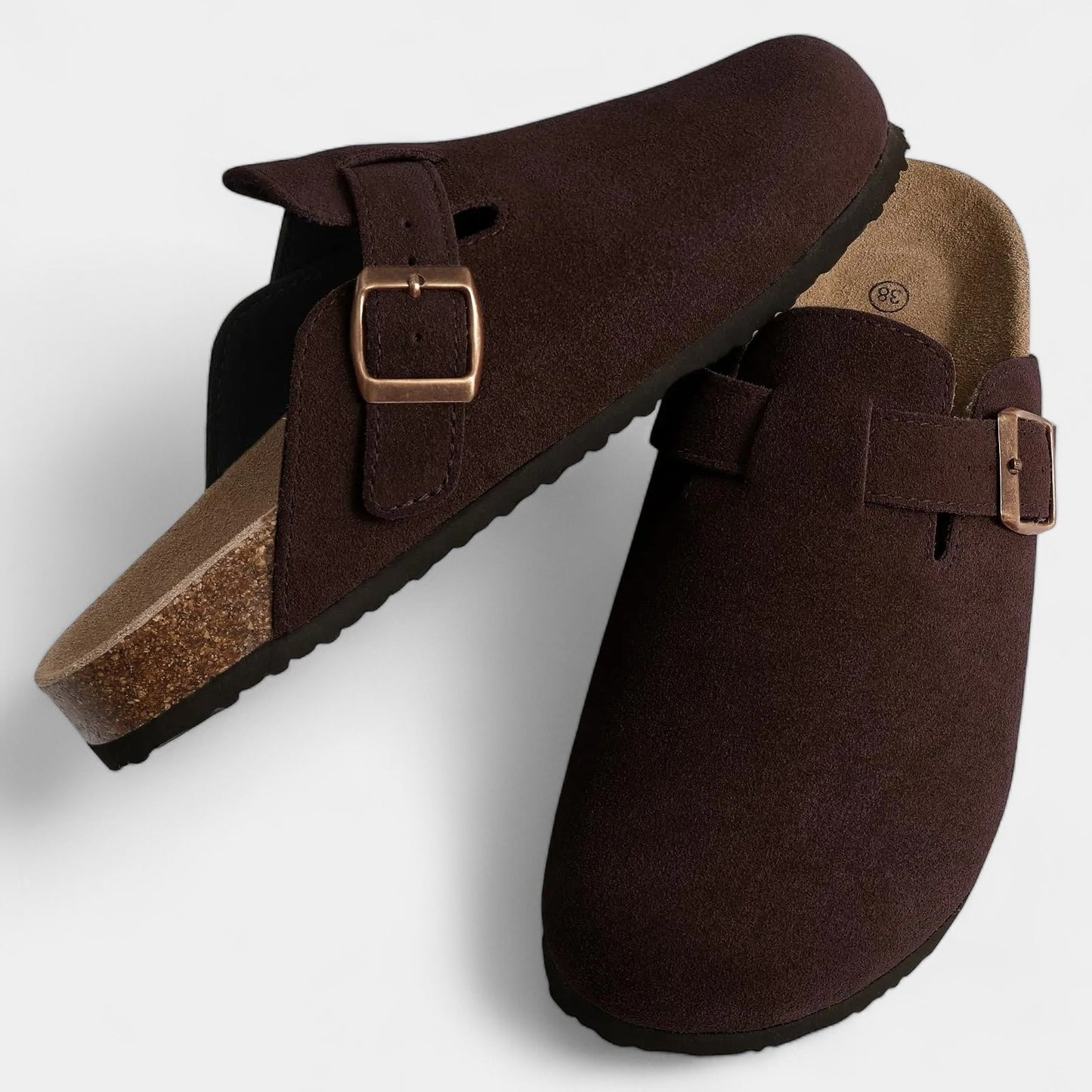 Vittorio Torino Suede Clogs