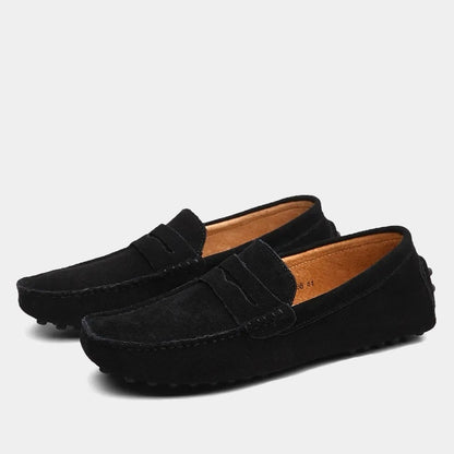 Vittorio Ravello Suede Loafers