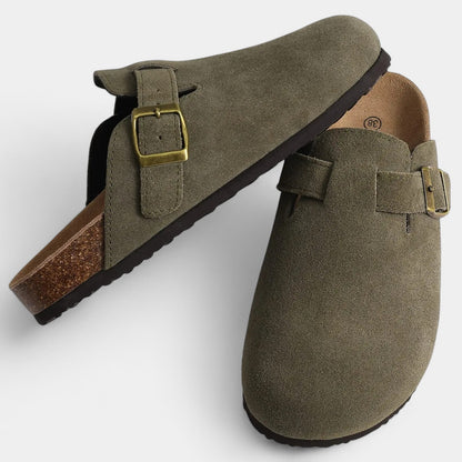 Vittorio Torino Suede Clogs