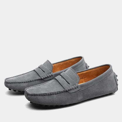 Vittorio Ravello Suede Loafers