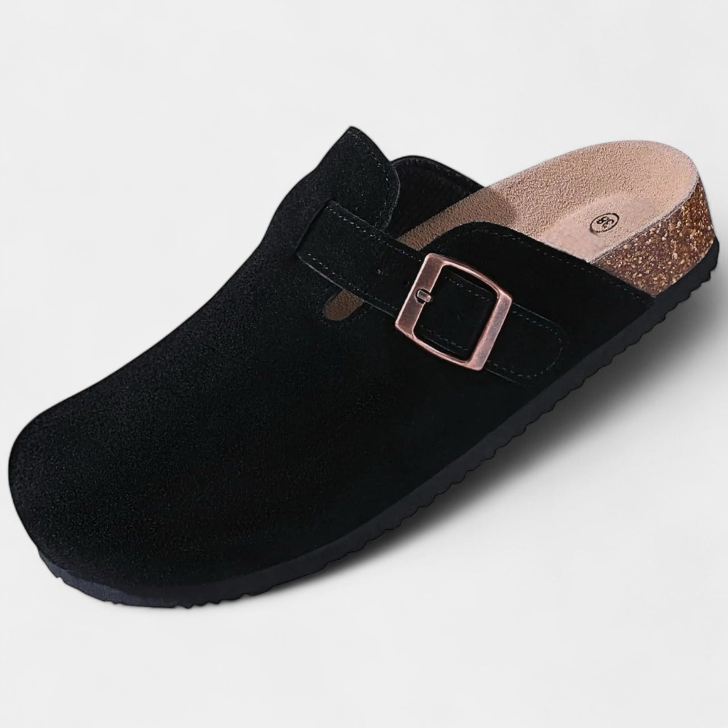 Vittorio Torino Suede Clogs