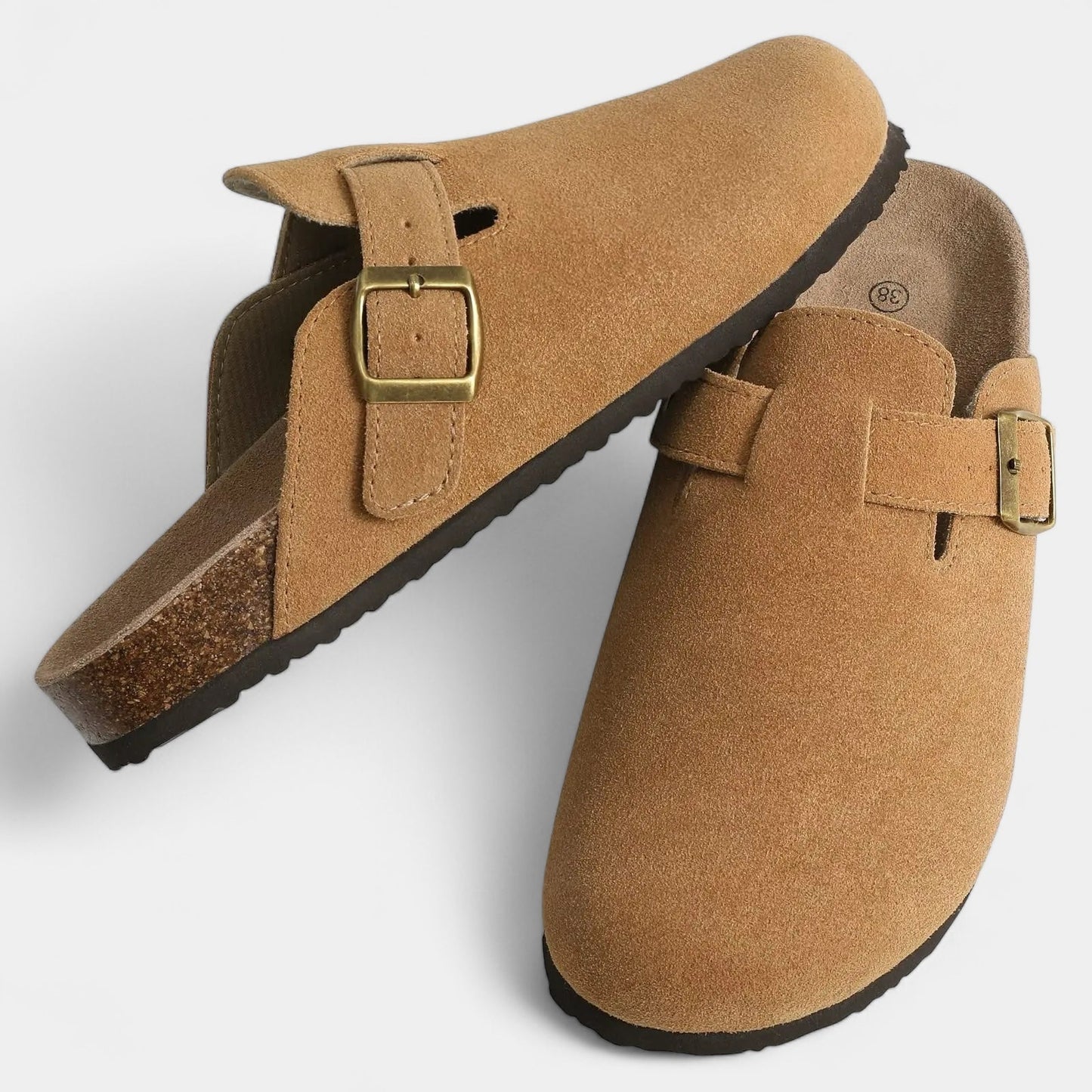 Vittorio Torino Suede Clogs
