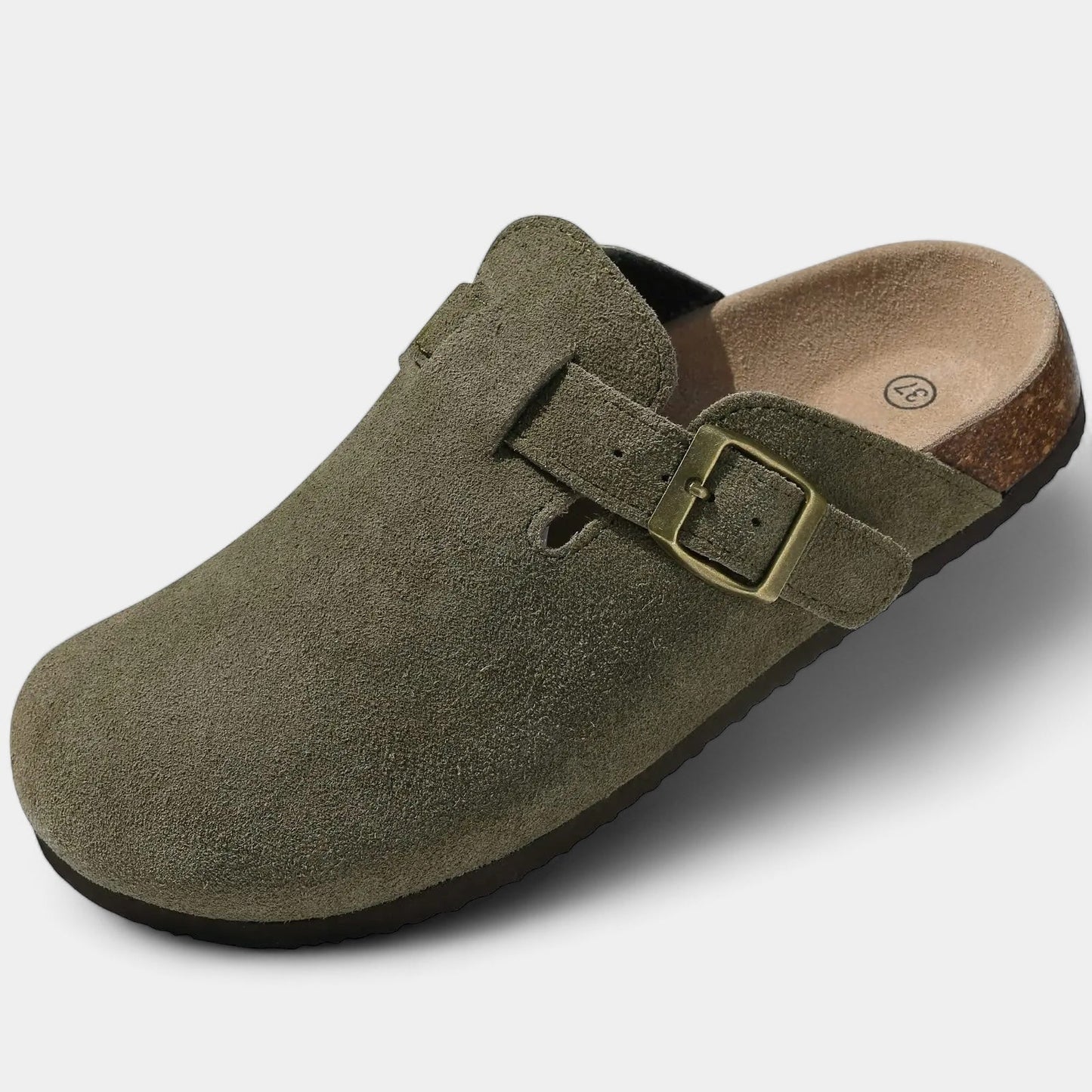 Vittorio Torino Suede Clogs