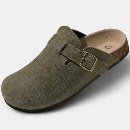 Vittorio Torino Suede Clogs