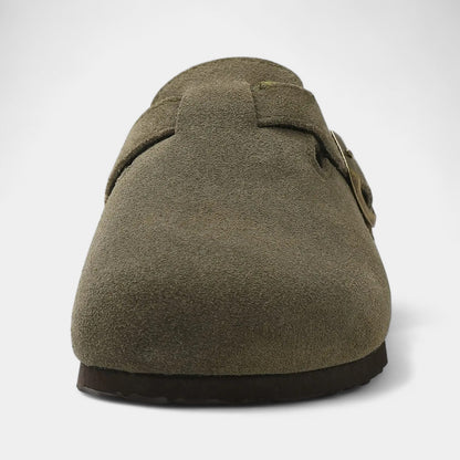 Vittorio Torino Suede Clogs