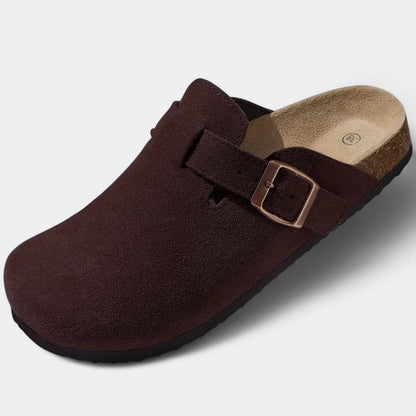 Vittorio Torino Suede Clogs