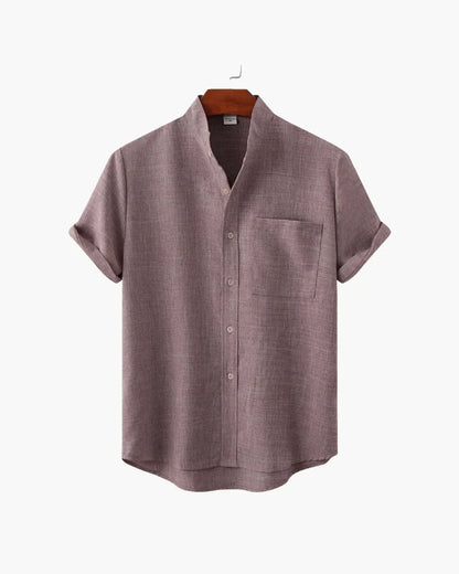 Vittorio Arthur Linen-Blend Shirt