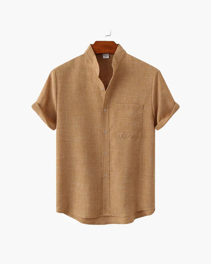 Vittorio Arthur Linen-Blend Shirt