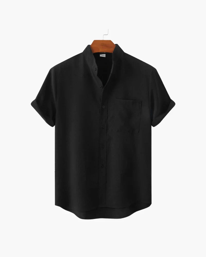 Vittorio Arthur Linen-Blend Shirt