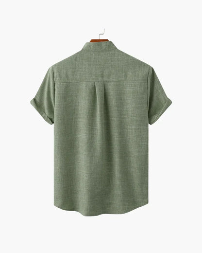 Vittorio Arthur Linen-Blend Shirt