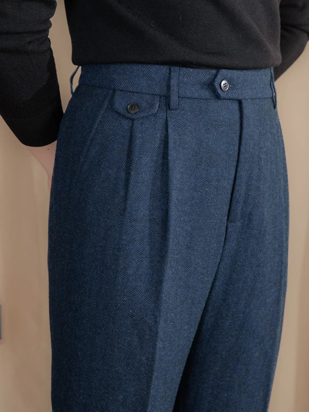 Vittorio Marcel Wool Trousers
