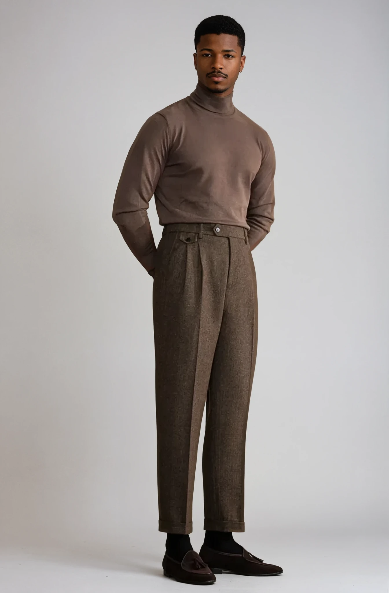 Vittorio Marcel Wool Trousers