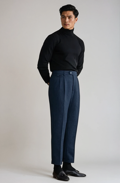 Vittorio Marcel Wool Trousers