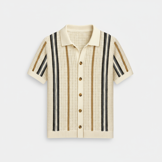 Vittorio Beniros Open-Weave Shirt