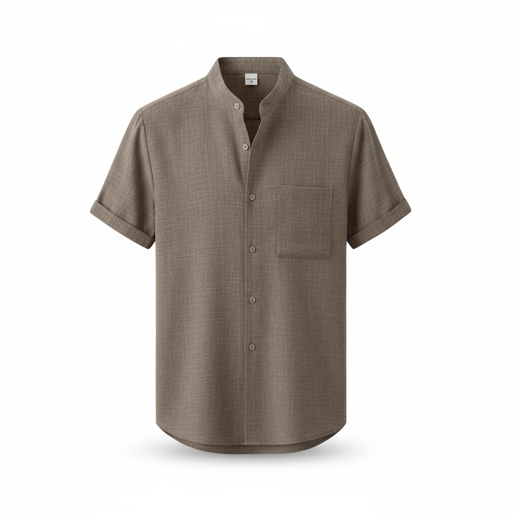 Vittorio Arthur Linen-Blend Shirt