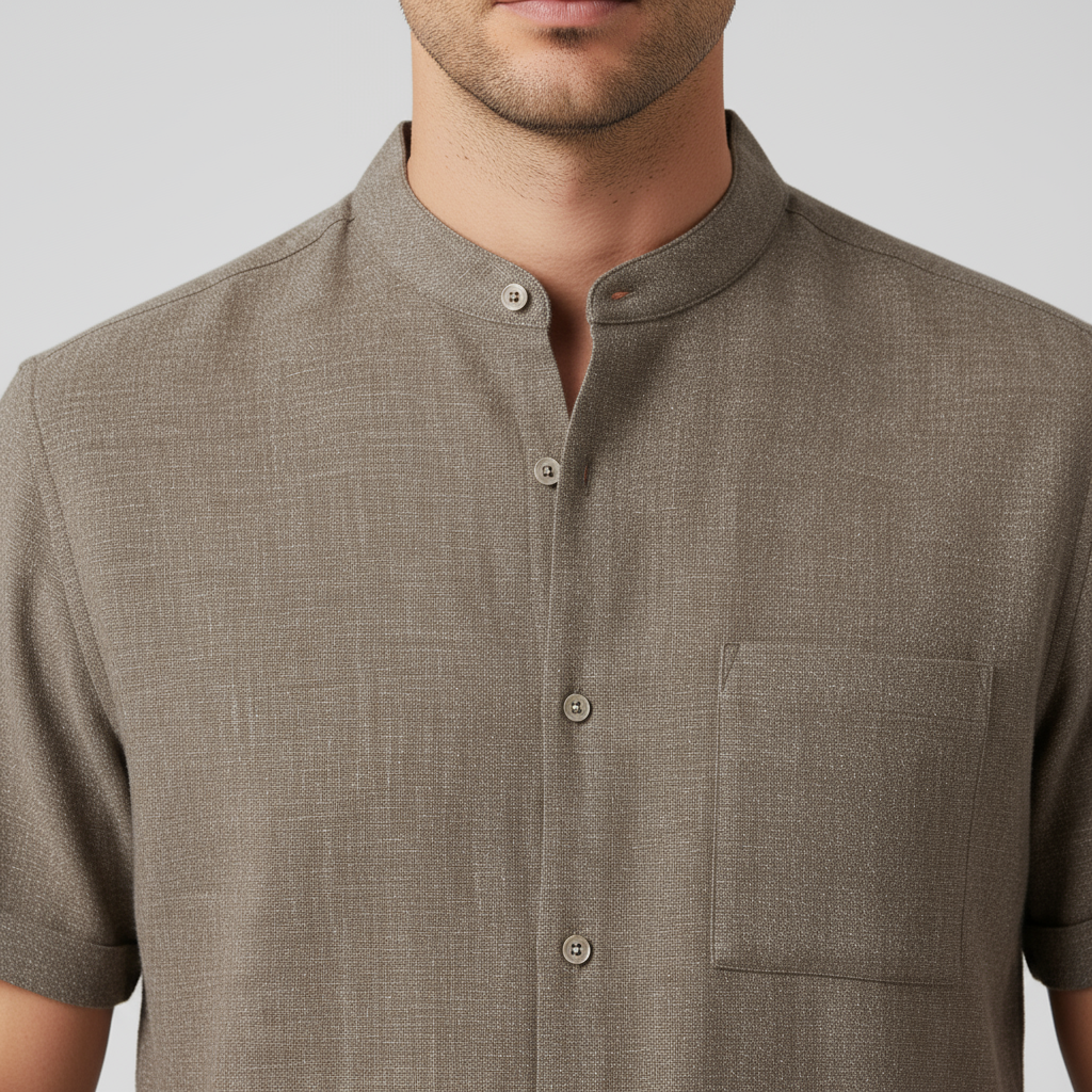 Vittorio Arthur Linen-Blend Shirt