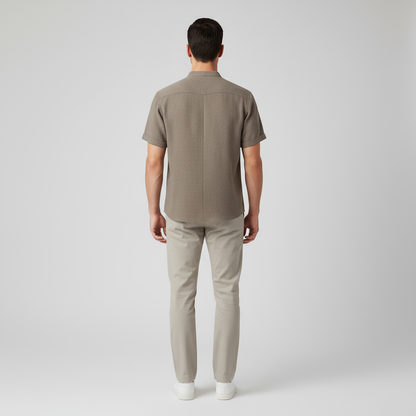 Vittorio Arthur Linen-Blend Shirt